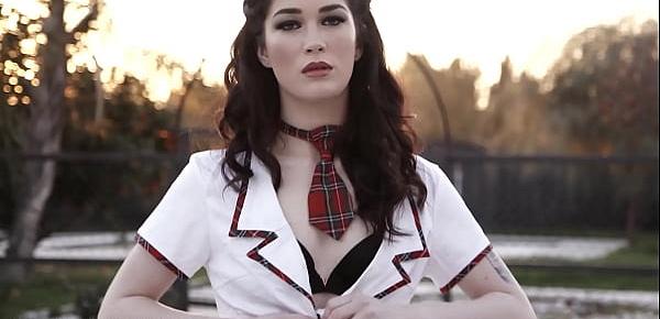 Sexy Teen In Stockings Gets Perfect Pussy Creampied - ZeroTolerance
